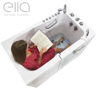 Ella Acrylic U-shape Outswing Door Walk-in Tubs